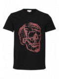 T-Shirt mit Totenkopf Druck