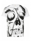 T-Shirt mit Totenkopf Druck