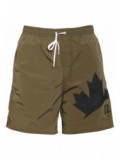 Badeshorts mit Logodetail