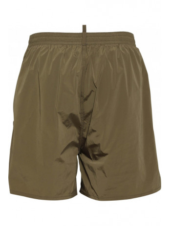 Badeshorts mit Logodetail