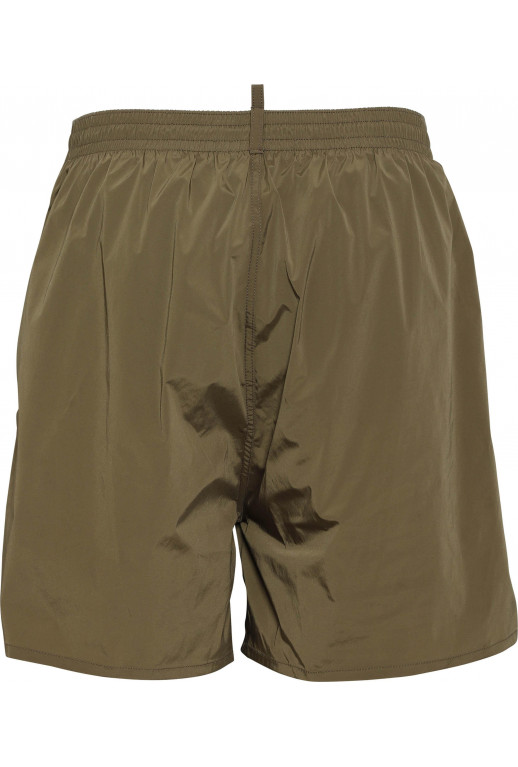 Badeshorts mit Logodetail
