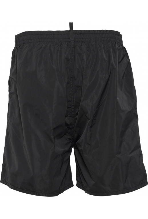 Badeshorts mit Logodruck