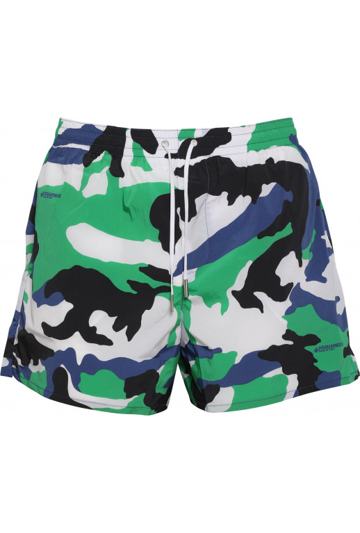 Badeshorts Midi Camouflage