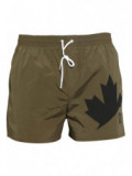Badeshorts Midi mit Logodetail