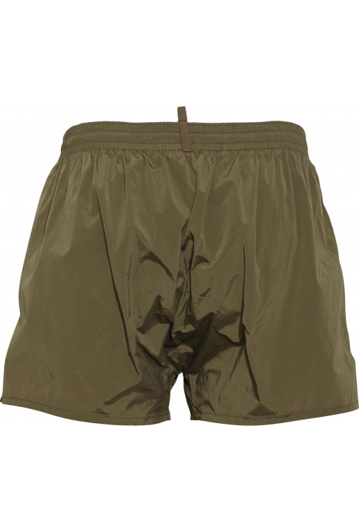 Badeshorts Midi mit Logodetail
