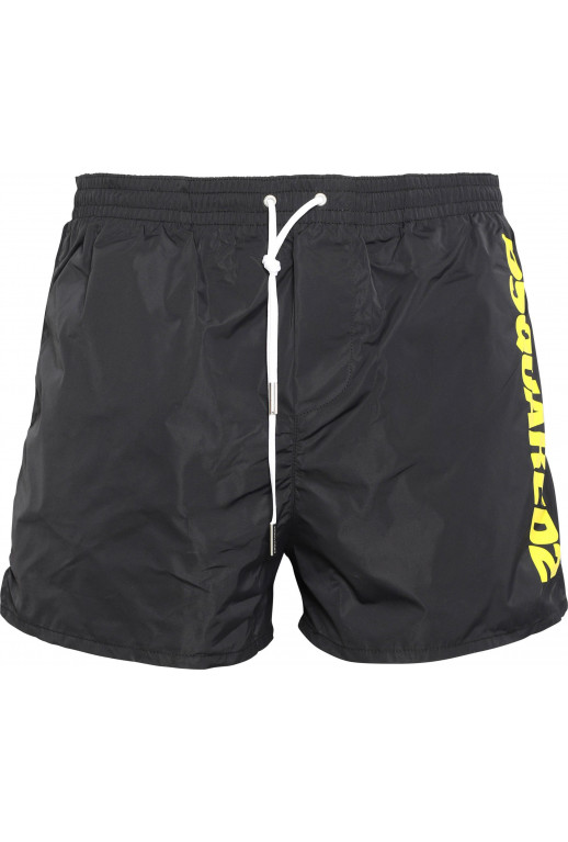 Badeshorts Midi mit Logodruck