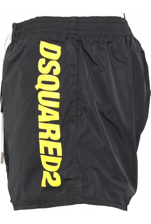 Badeshorts Midi mit Logodruck