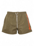 Badeshorts Midi mit Logodruck