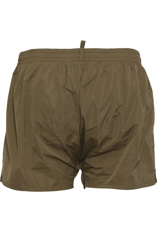 Badeshorts Midi mit Logodruck