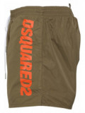 Badeshorts Midi mit Logodruck