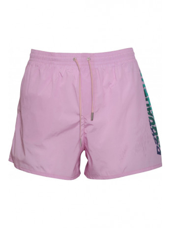 Badeshorts Midi Mit Logodruck