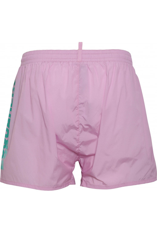 Badeshorts Midi Mit Logodruck
