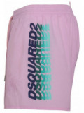 Badeshorts Midi Mit Logodruck