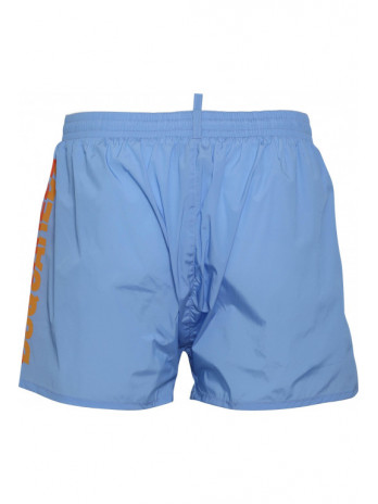 Badeshorts Midi Mit Logodruck