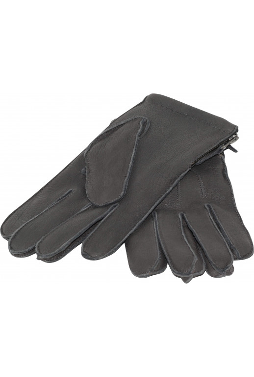Hirschleder mit Kaschmir Handschuhe