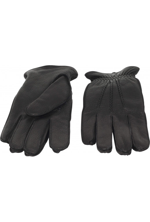 Hirschleder mit Kaschmir Handschuhe