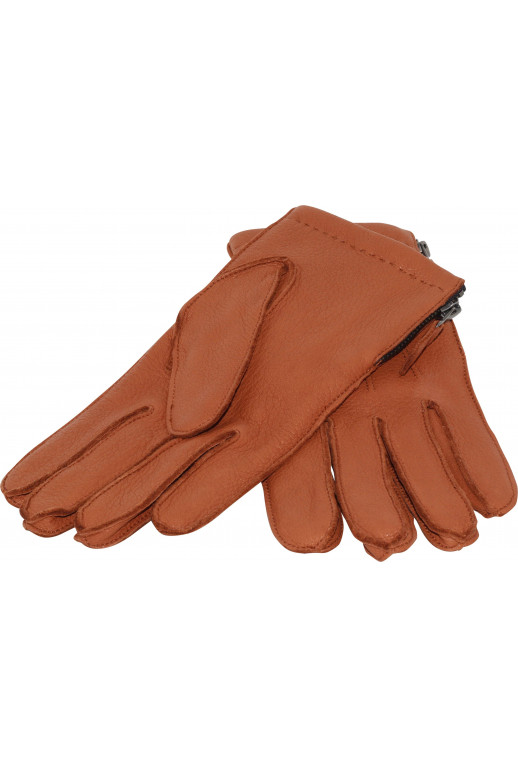 Hirschleder mit Kaschmir Handschuhe