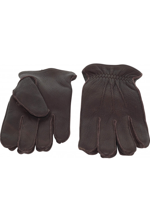 Hirschleder mit Kaschmir Handschuhe