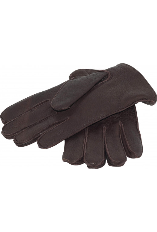 Hirschleder mit Kaschmir Handschuhe