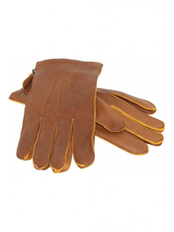 Hirschleder mit Kaschmir Handschuhe