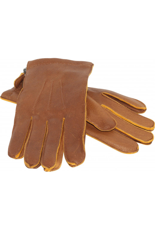Hirschleder mit Kaschmir Handschuhe
