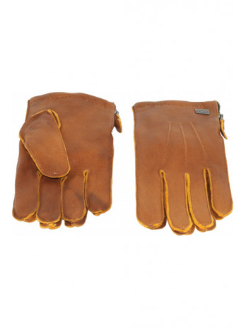 Hirschleder mit Kaschmir Handschuhe