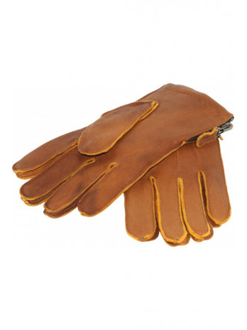 Hirschleder mit Kaschmir Handschuhe