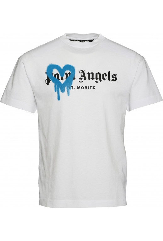 St. Moritz Heart Sprayed Tee
