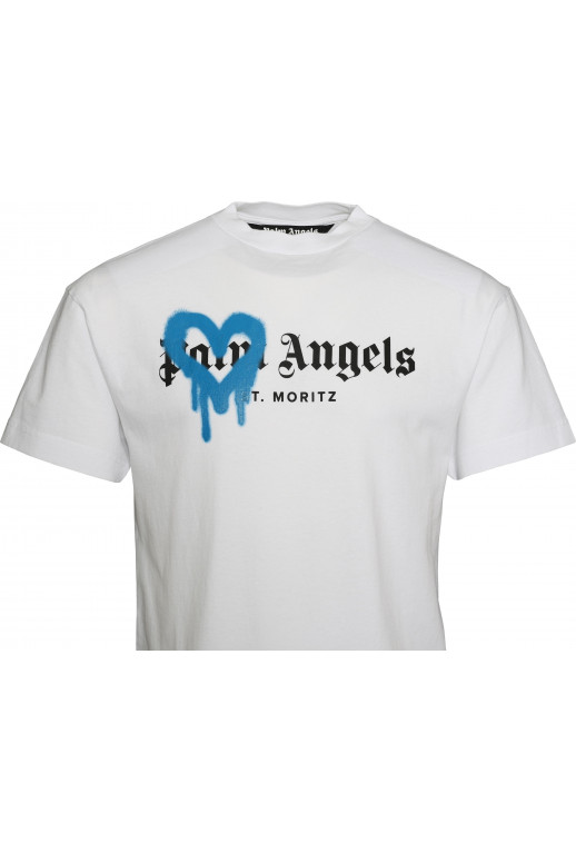 St. Moritz Heart Sprayed Tee
