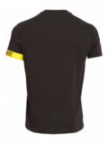 Rundhals T-Shirt mit Logo am Ärmel