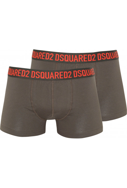 Twin Pack Logodruck Trunk Boxershorts