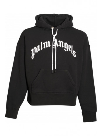 Curved Logo Hoodie