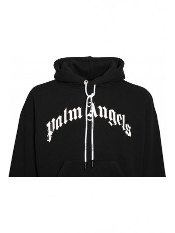 Curved Logo Hoodie