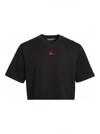 T-Shirt mit Logo Plakette