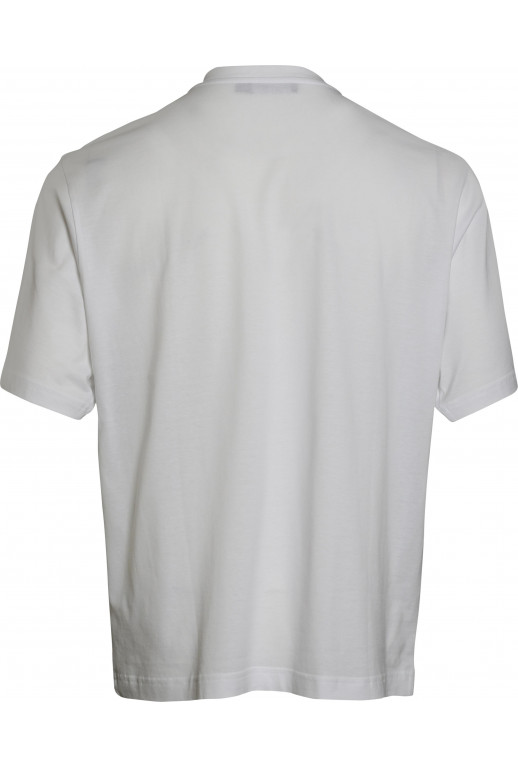 T-Shirt mit Logo Plakette