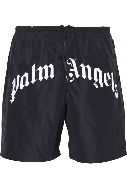 Curved Logo Swim Shorts