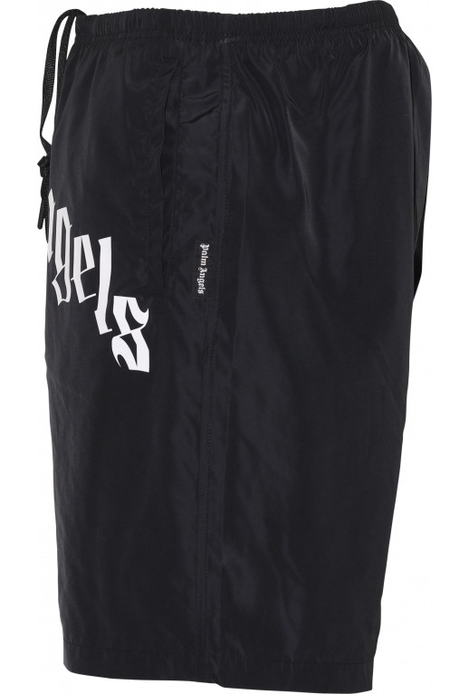 Curved Logo Swim Shorts