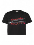 Logo Zip Print T-Shirt