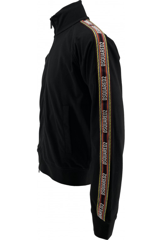 Zipper mit Logo-Streifen