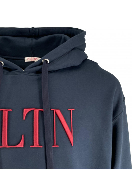 Hoodie mit VLTN Stickerei