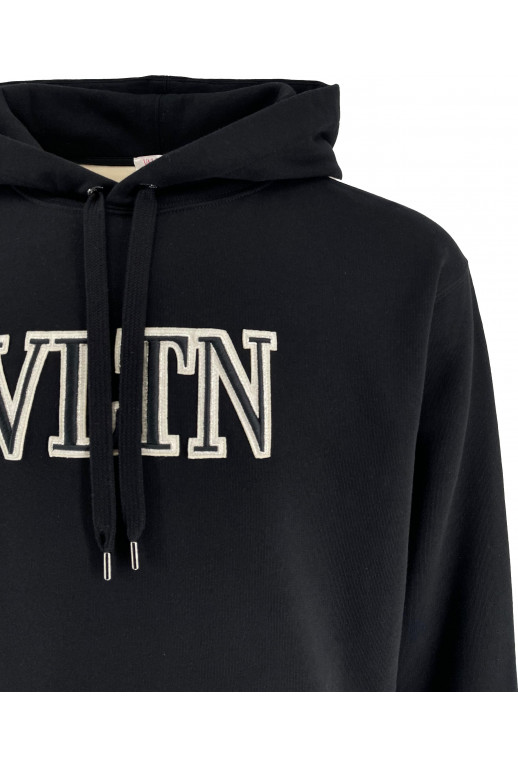 Hoodie mit VLTN Stickerei