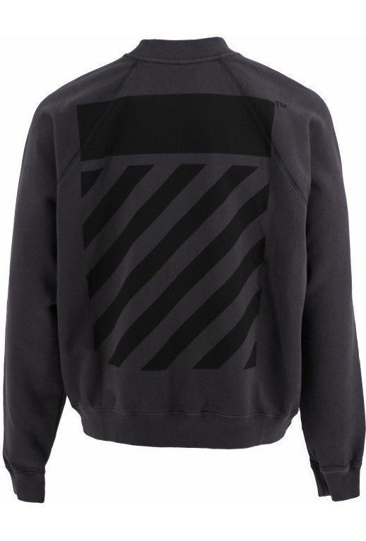 Sweater mit diagonalen Streifen