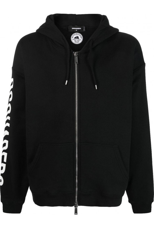 D2 Zip Herca Hoodie Oversized