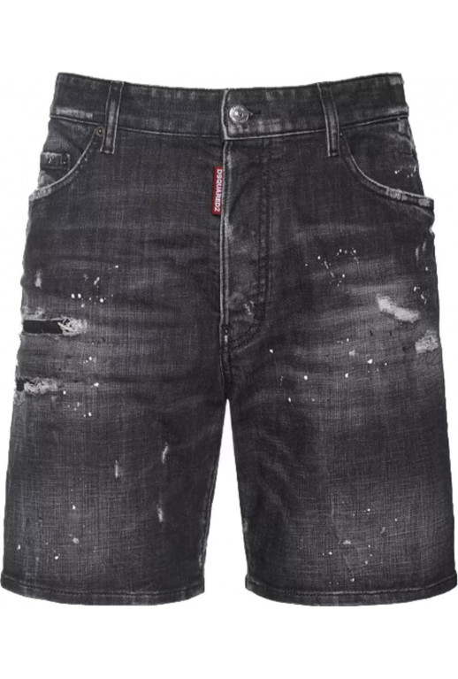 Marine Denim Shorts