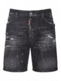 Marine Denim Shorts