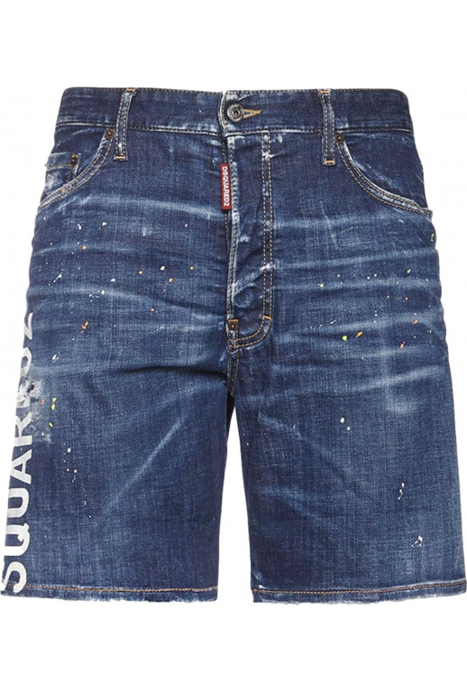 Marine Denim Shorts