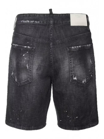 Marine Denim Shorts