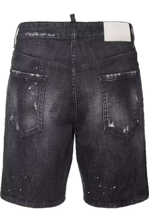 Marine Denim Shorts