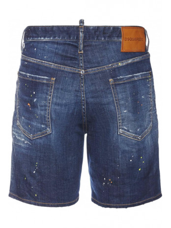 Marine Denim Shorts