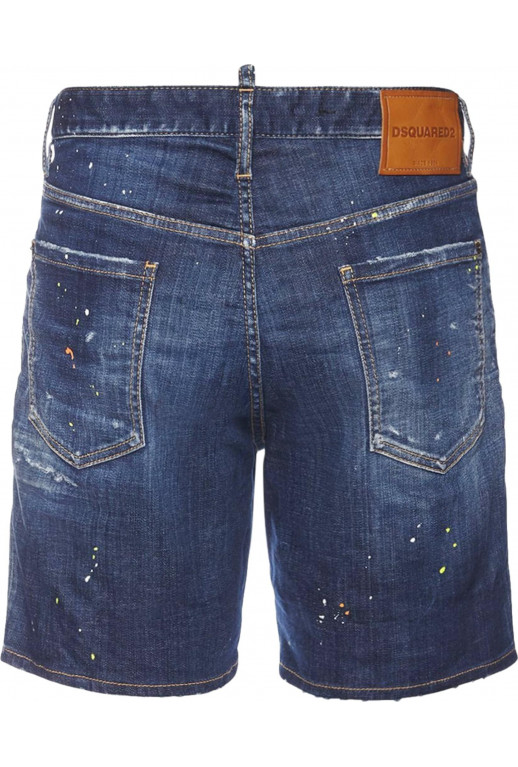 Marine Denim Shorts
